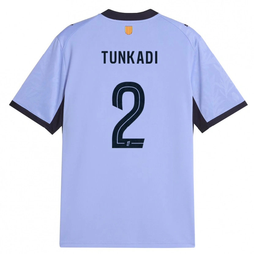 Danxen Kinder Alexandre Tunkadi #2 Lavendelschwarz Ausweichtrikot Trikot 2026/27 T-Shirt Österreich