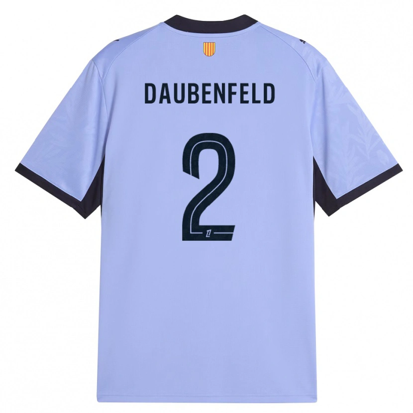 Danxen Kinder Lucas Daubenfeld #2 Lavendelschwarz Ausweichtrikot Trikot 2026/27 T-Shirt Österreich