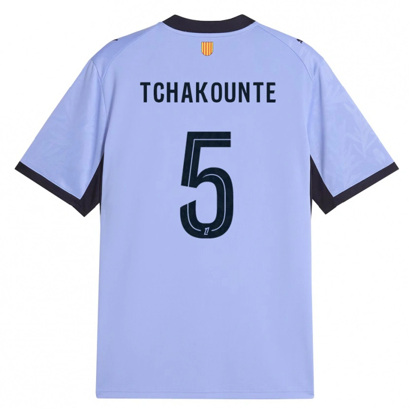 Danxen Kinder Annaëlle Tchakounté #5 Lavendelschwarz Ausweichtrikot Trikot 2026/27 T-Shirt Österreich