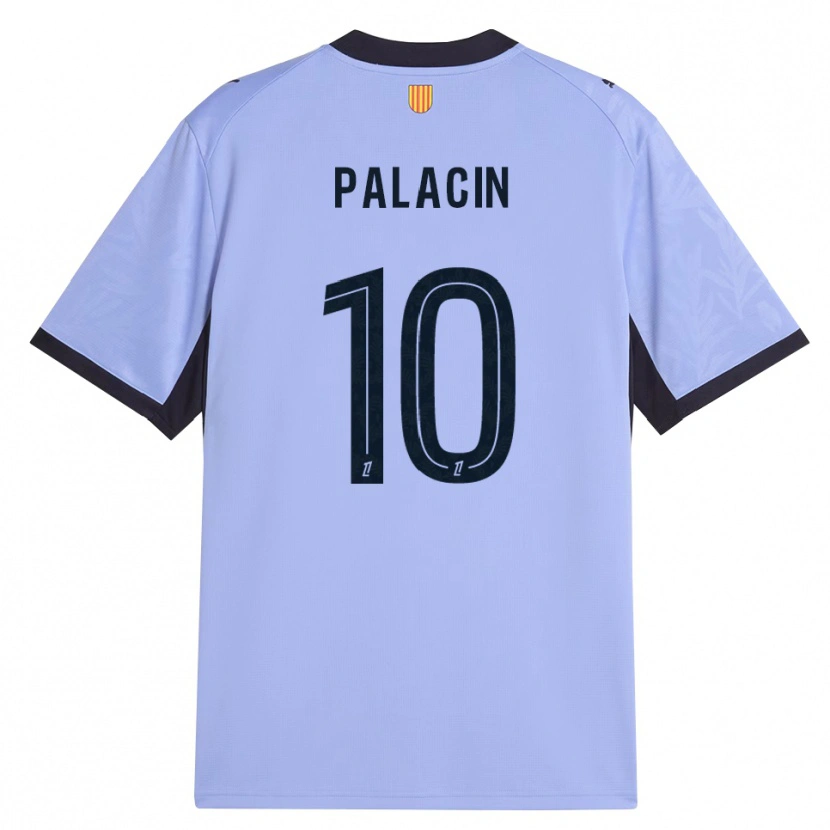 Danxen Kinder Sara Palacin #10 Lavendelschwarz Ausweichtrikot Trikot 2026/27 T-Shirt Österreich