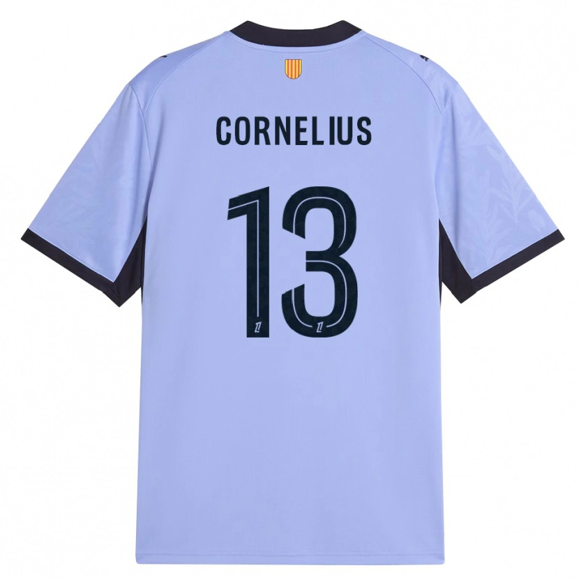Danxen Kinder Derek Cornelius #13 Lavendelschwarz Ausweichtrikot Trikot 2026/27 T-Shirt Österreich