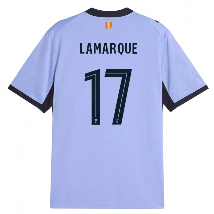 Danxen Kinder Alais Lamarque #17 Lavendelschwarz Ausweichtrikot Trikot 2026/27 T-Shirt Österreich