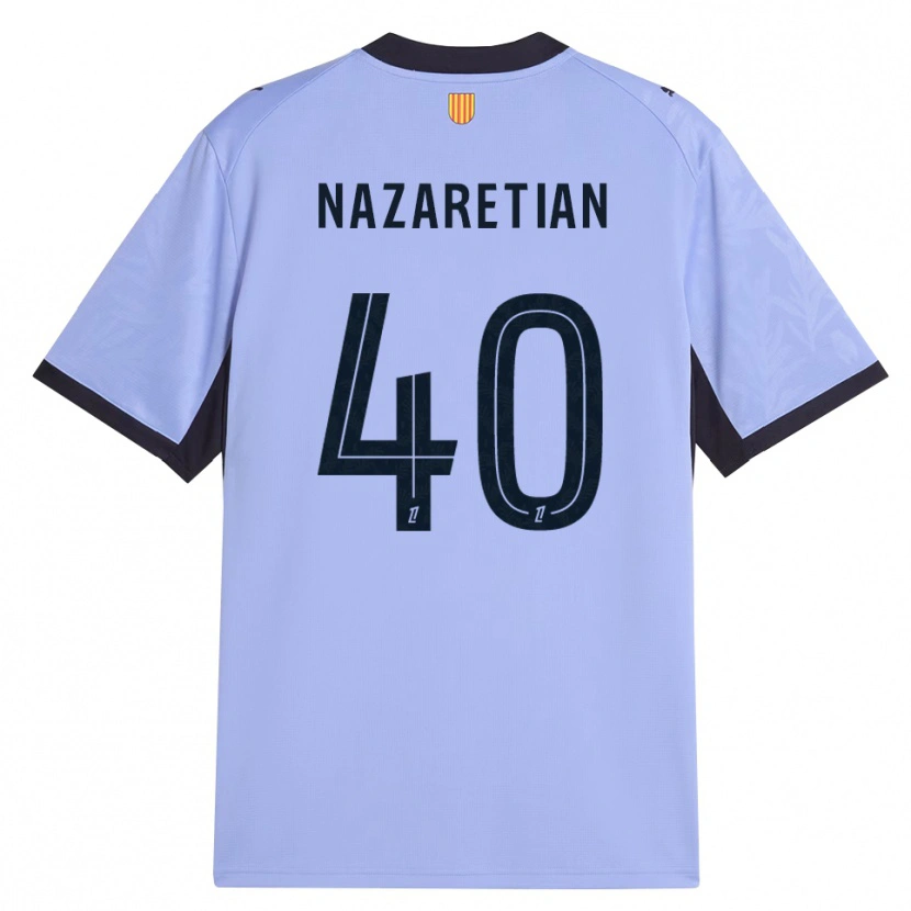 Danxen Kinder Manuel Nazaretian #40 Lavendelschwarz Ausweichtrikot Trikot 2026/27 T-Shirt Österreich