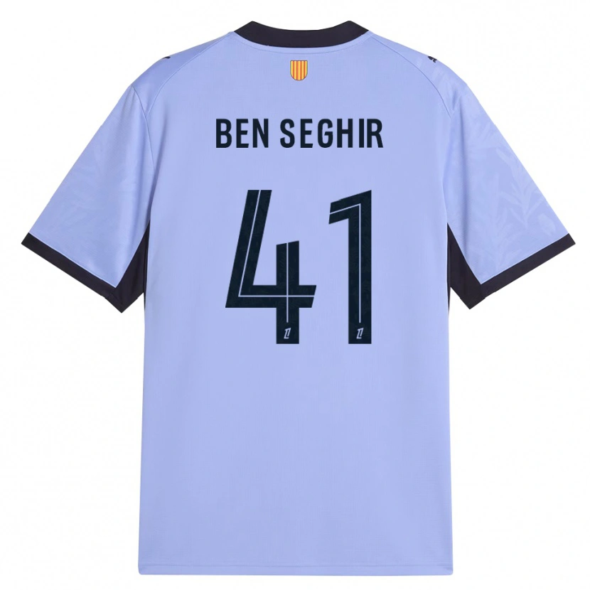 Danxen Kinder Salim Ben Seghir #41 Lavendelschwarz Ausweichtrikot Trikot 2026/27 T-Shirt Österreich
