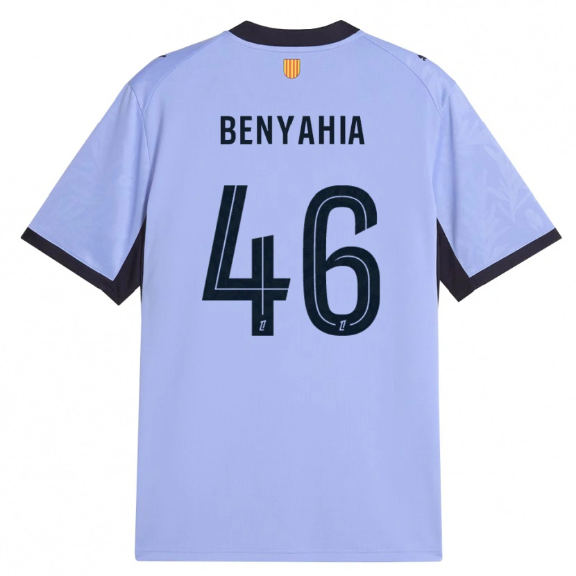 Danxen Kinder Aylan Benyahia-Tani #46 Lavendelschwarz Ausweichtrikot Trikot 2026/27 T-Shirt Österreich