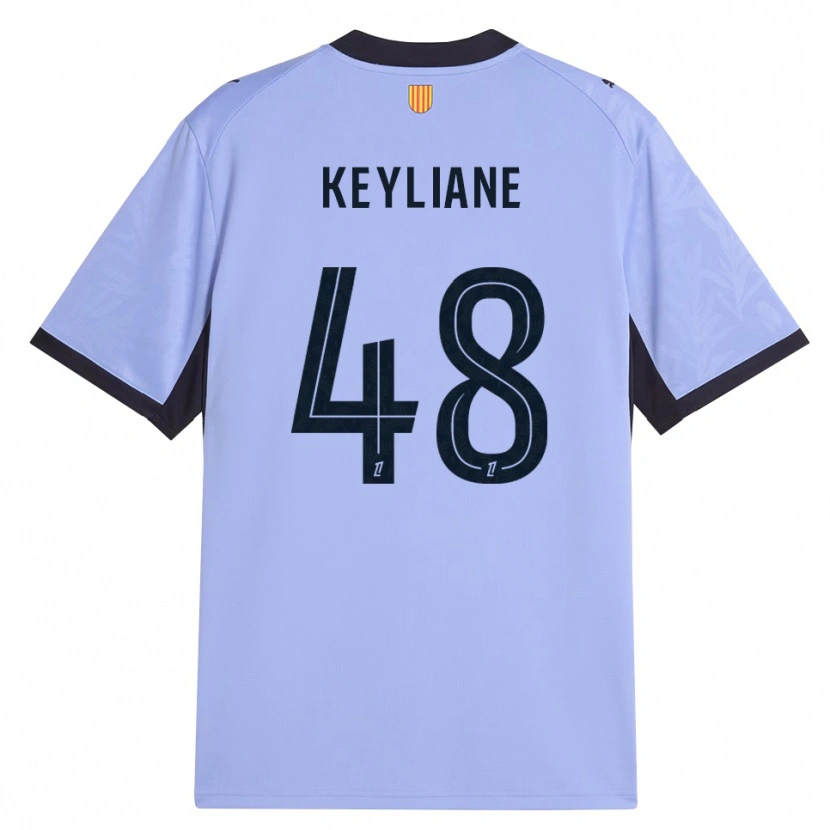 Danxen Kinder Keyliane Abdallah #48 Lavendelschwarz Ausweichtrikot Trikot 2026/27 T-Shirt Österreich