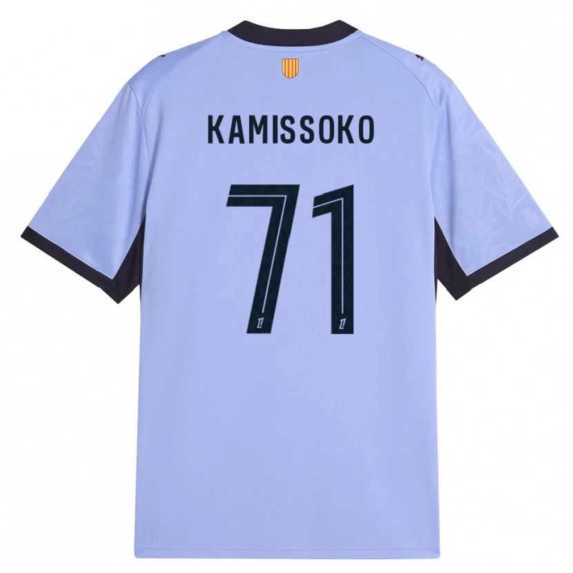 Danxen Kinder Nouhoum Kamissoko #71 Lavendelschwarz Ausweichtrikot Trikot 2026/27 T-Shirt Österreich