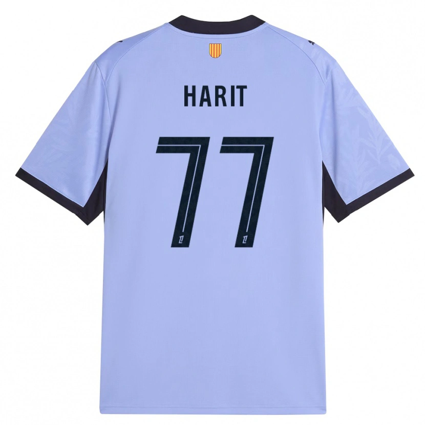 Danxen Kinder Amine Harit #77 Lavendelschwarz Ausweichtrikot Trikot 2026/27 T-Shirt Österreich