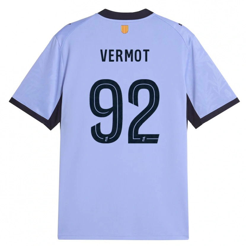Danxen Kinder Théo Vermot #92 Lavendelschwarz Ausweichtrikot Trikot 2026/27 T-Shirt Österreich