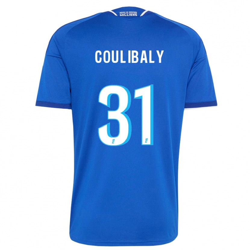 Danxen Kinder Karim Coulibaly #31 Königsblau Weiß Heimtrikot Trikot 2026/27 T-Shirt Österreich