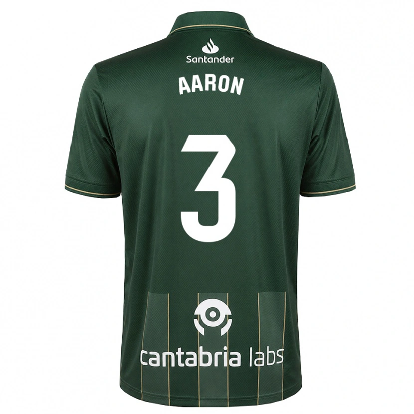 Danxen Kinder Aarón Martín #3 Dunkelgrauweiß Auswärtstrikot Trikot 2026/27 T-Shirt Österreich