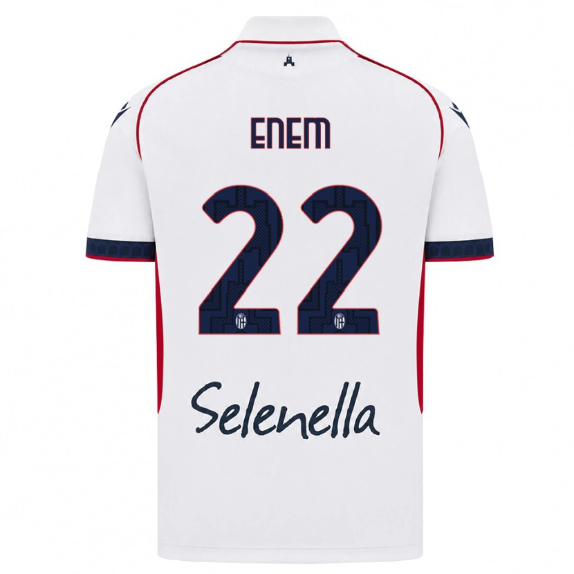 Danxen Kinder Jay Enem #22 Weiß Rot Königsblau Auswärtstrikot Trikot 2026/27 T-Shirt Österreich
