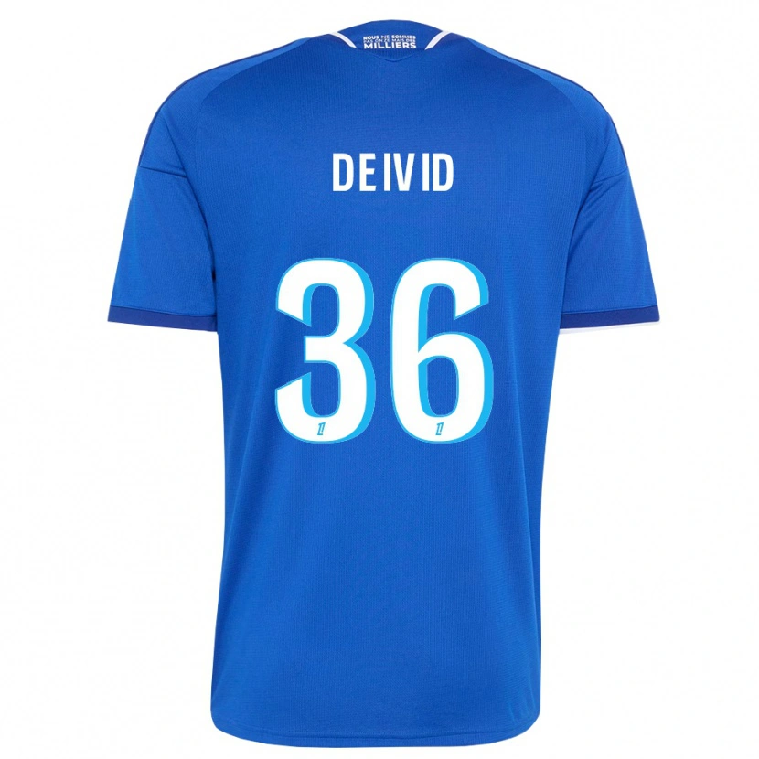 Danxen Herren Deivid Washington #36 Königsblau Weiß Heimtrikot Trikot 2026/27 T-Shirt Österreich
