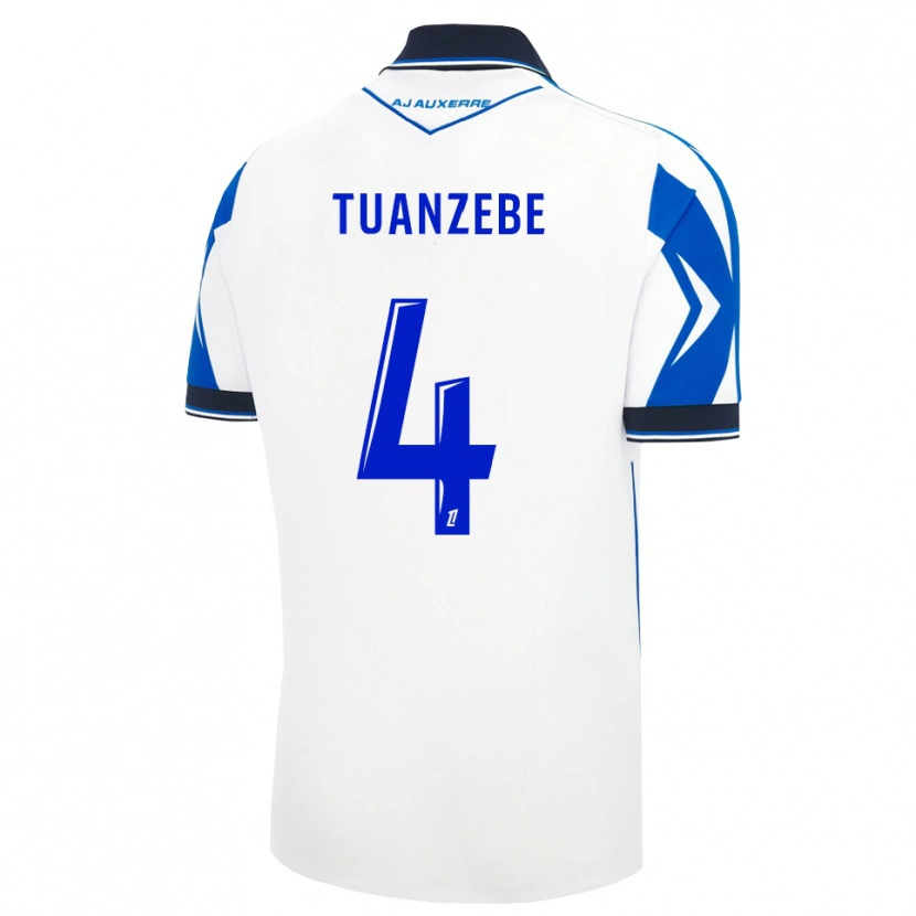 Danxen Herren Axel Tuanzebe #4 Schwarz Weiß Blau Heimtrikot Trikot 2026/27 T-Shirt Österreich