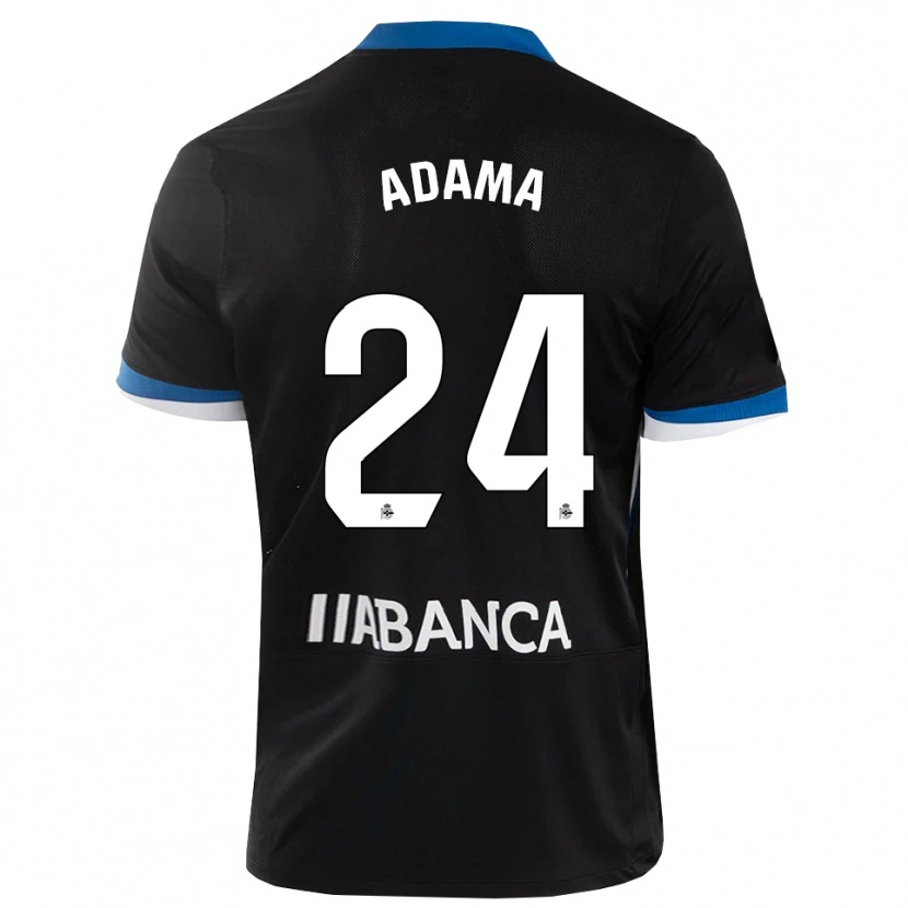 Danxen Herren Adama Traoré #24 Schwarz Blau Weiß Auswärtstrikot Trikot 2026/27 T-Shirt Österreich