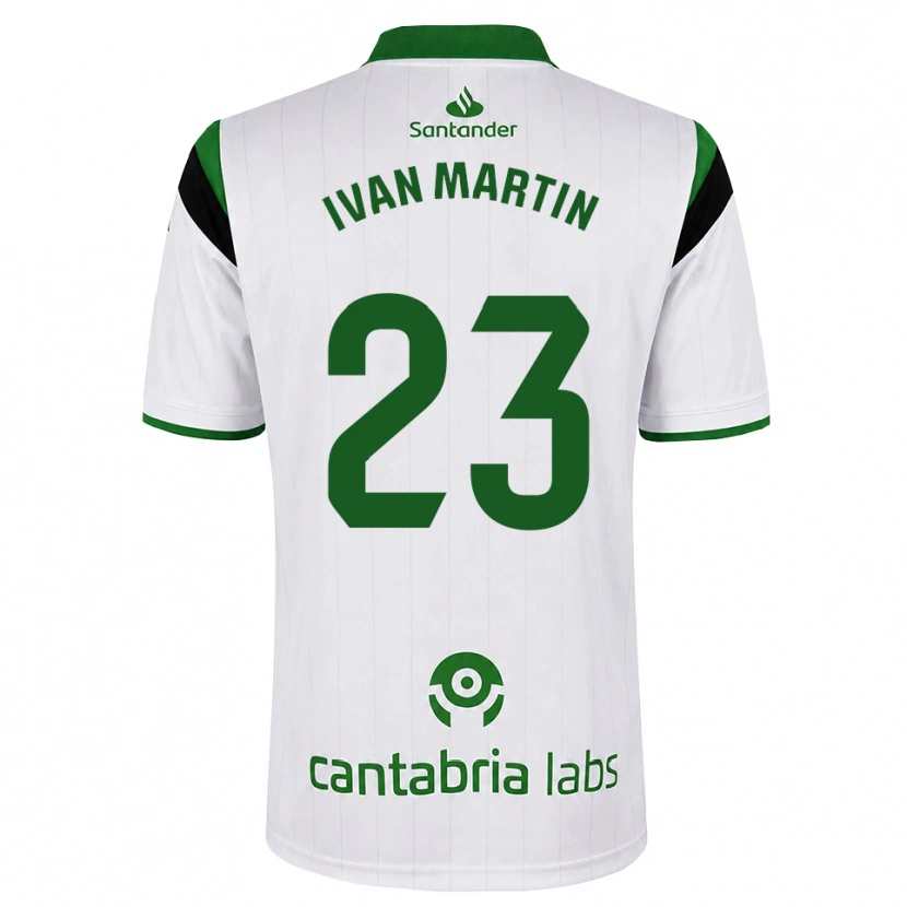 Danxen Herren Iván Martín #23 Weißgrün Schwarz Heimtrikot Trikot 2026/27 T-Shirt Österreich