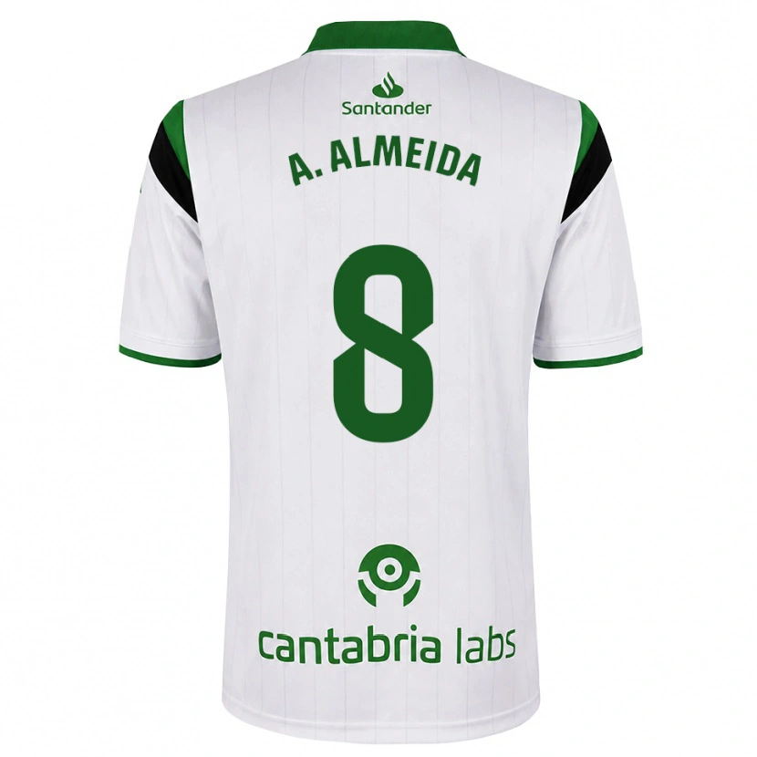 Danxen Herren André Almeida #8 Weißgrün Schwarz Heimtrikot Trikot 2026/27 T-Shirt Österreich