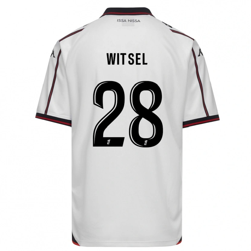 Danxen Herren Axel Witsel #28 Schwarz Weiß Auswärtstrikot Trikot 2026/27 T-Shirt Österreich
