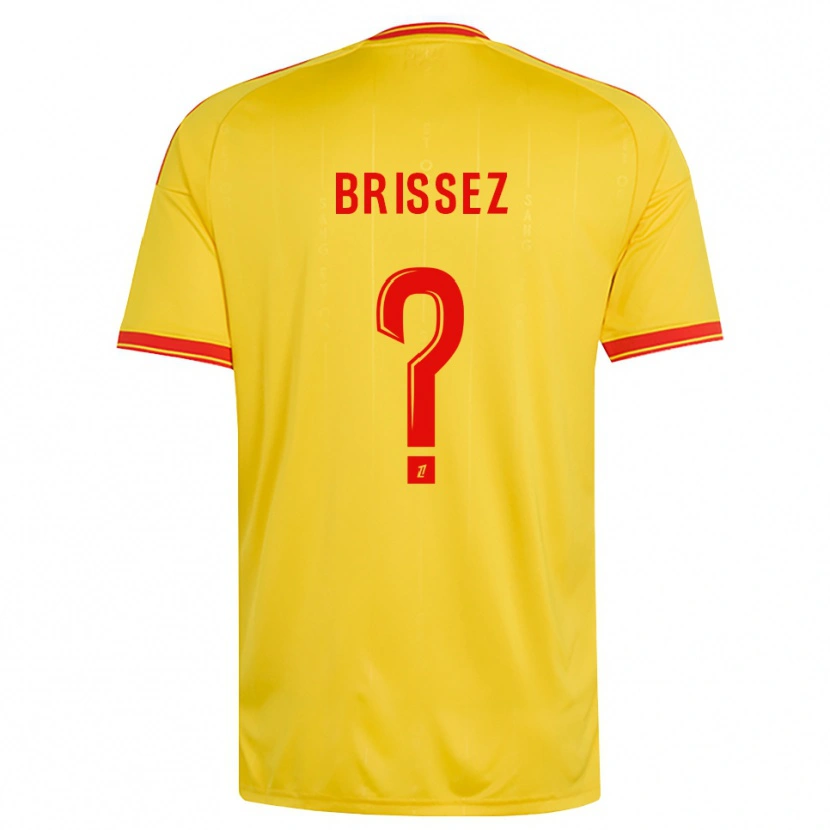 Danxen Herren Baptiste Brissez #0 Gold Orange Rot Heimtrikot Trikot 2026/27 T-Shirt Österreich