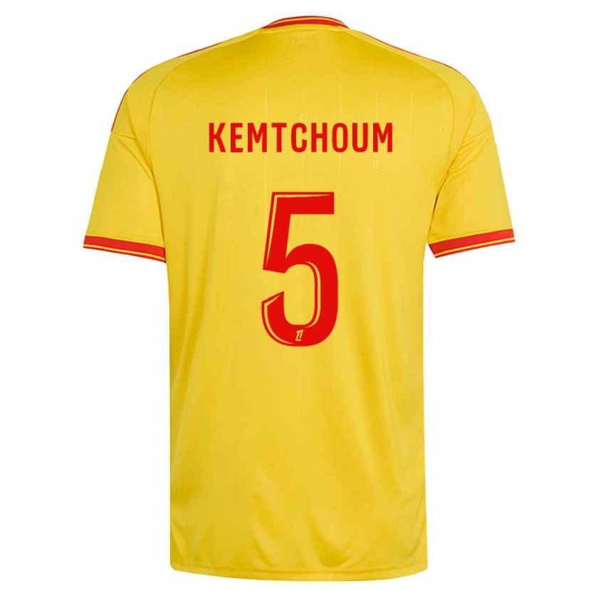 Danxen Herren Noé Kemtchoum #5 Gold Orange Rot Heimtrikot Trikot 2026/27 T-Shirt Österreich