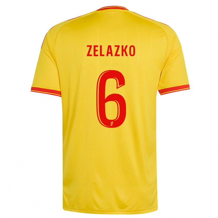 Danxen Herren Robin Zelazko #6 Gold Orange Rot Heimtrikot Trikot 2026/27 T-Shirt Österreich