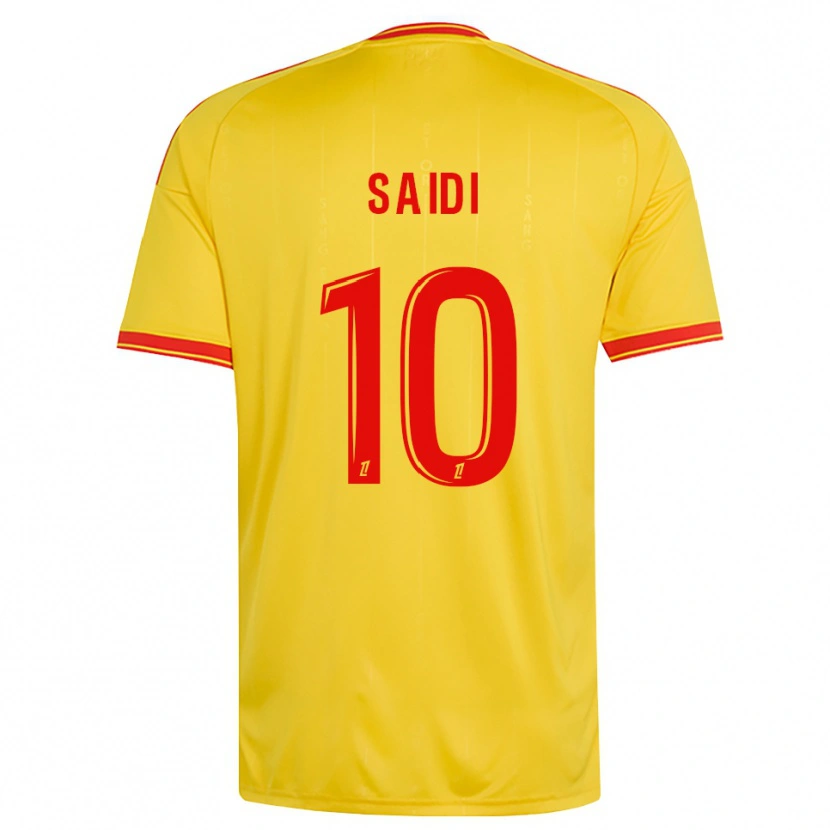 Danxen Herren Kahissa Saïdi #10 Gold Orange Rot Heimtrikot Trikot 2026/27 T-Shirt Österreich