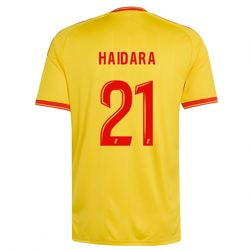 Danxen Herren Amadou Haidara #21 Gold Orange Rot Heimtrikot Trikot 2026/27 T-Shirt Österreich