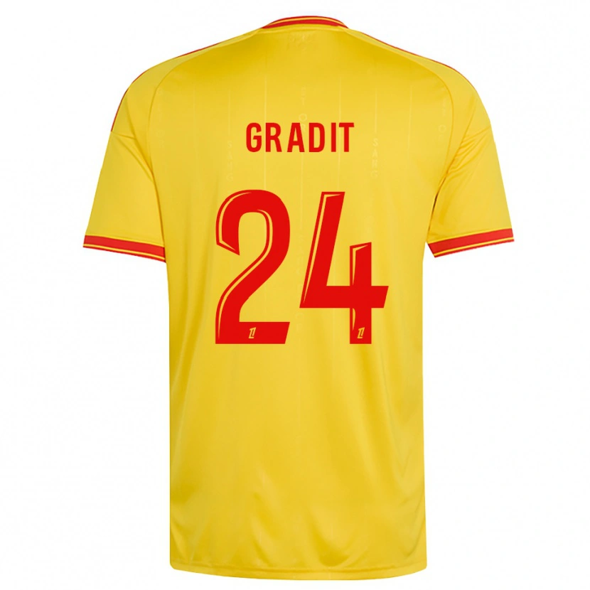 Danxen Herren Jonathan Gradit #24 Gold Orange Rot Heimtrikot Trikot 2026/27 T-Shirt Österreich