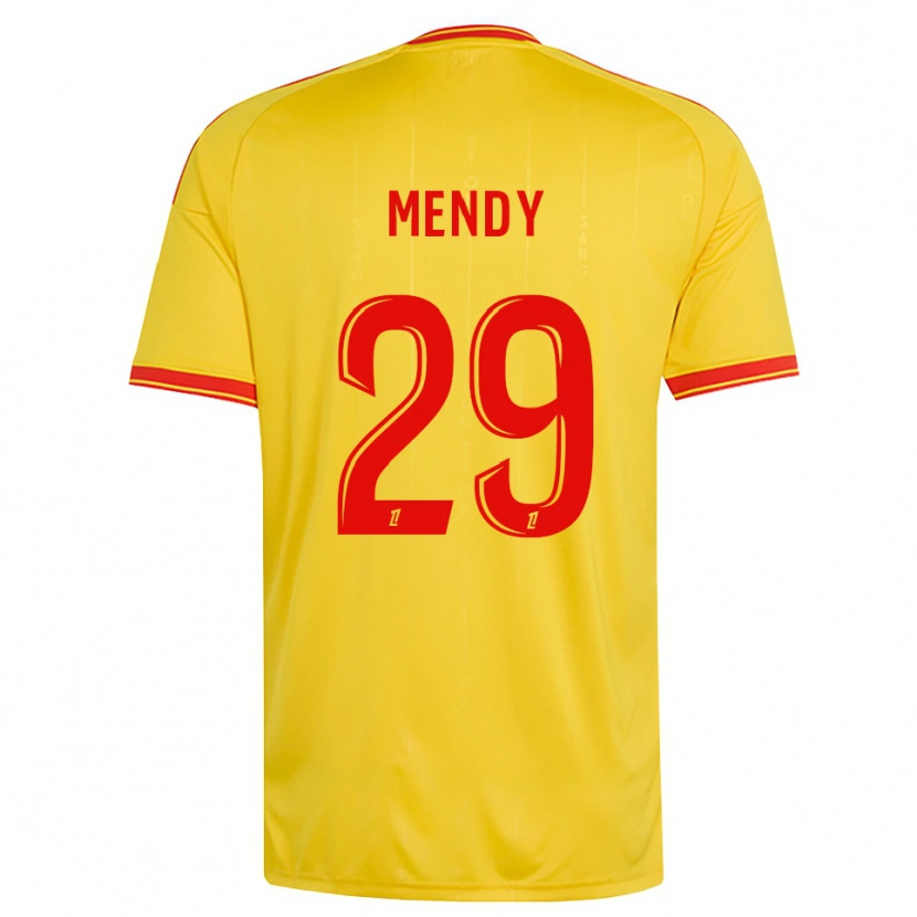 Danxen Herren Noëlie Mendy #29 Gold Orange Rot Heimtrikot Trikot 2026/27 T-Shirt Österreich