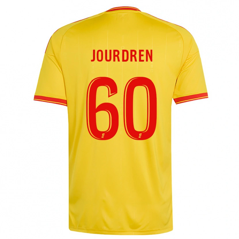 Danxen Herren Ilan Jourdren #60 Gold Orange Rot Heimtrikot Trikot 2026/27 T-Shirt Österreich