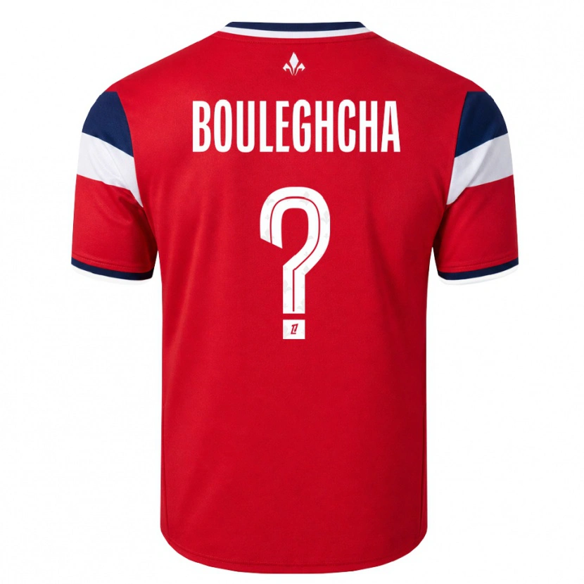 Danxen Herren Ismail Bouleghcha #0 Rot Weiß Königsblau Heimtrikot Trikot 2026/27 T-Shirt Österreich