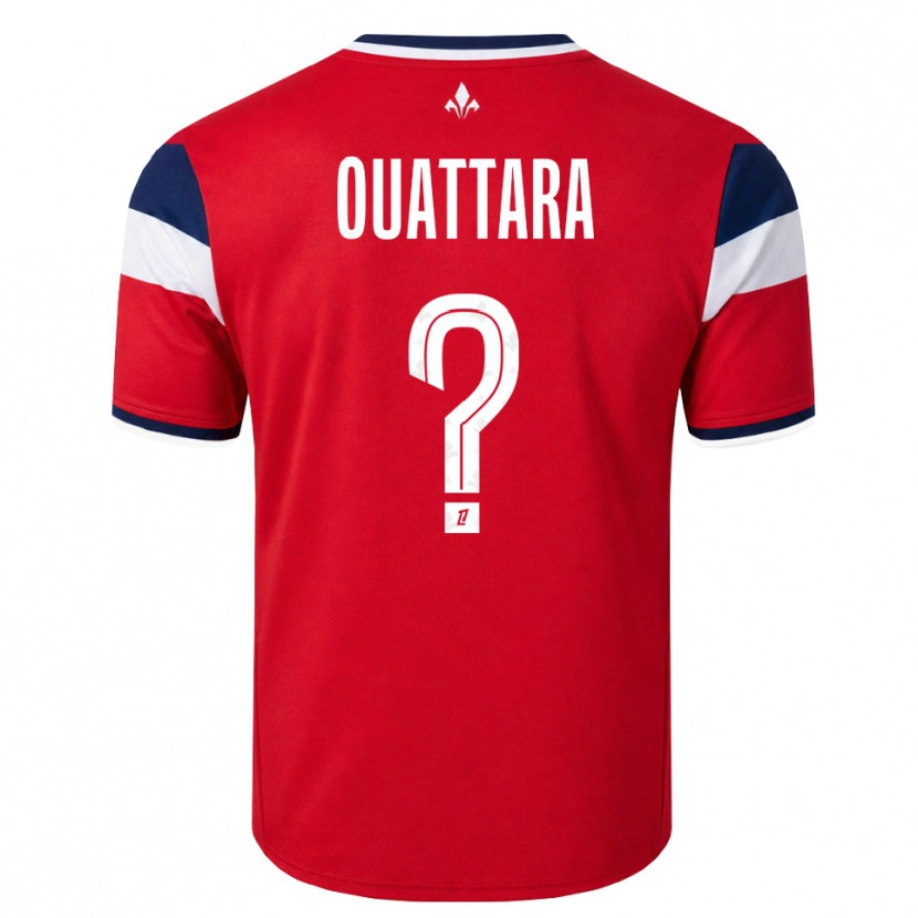 Danxen Herren Fadiga Ouattara #0 Rot Weiß Königsblau Heimtrikot Trikot 2026/27 T-Shirt Österreich