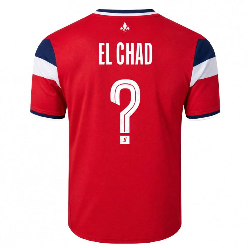 Danxen Herren Nesryne El Chad #0 Rot Weiß Königsblau Heimtrikot Trikot 2026/27 T-Shirt Österreich