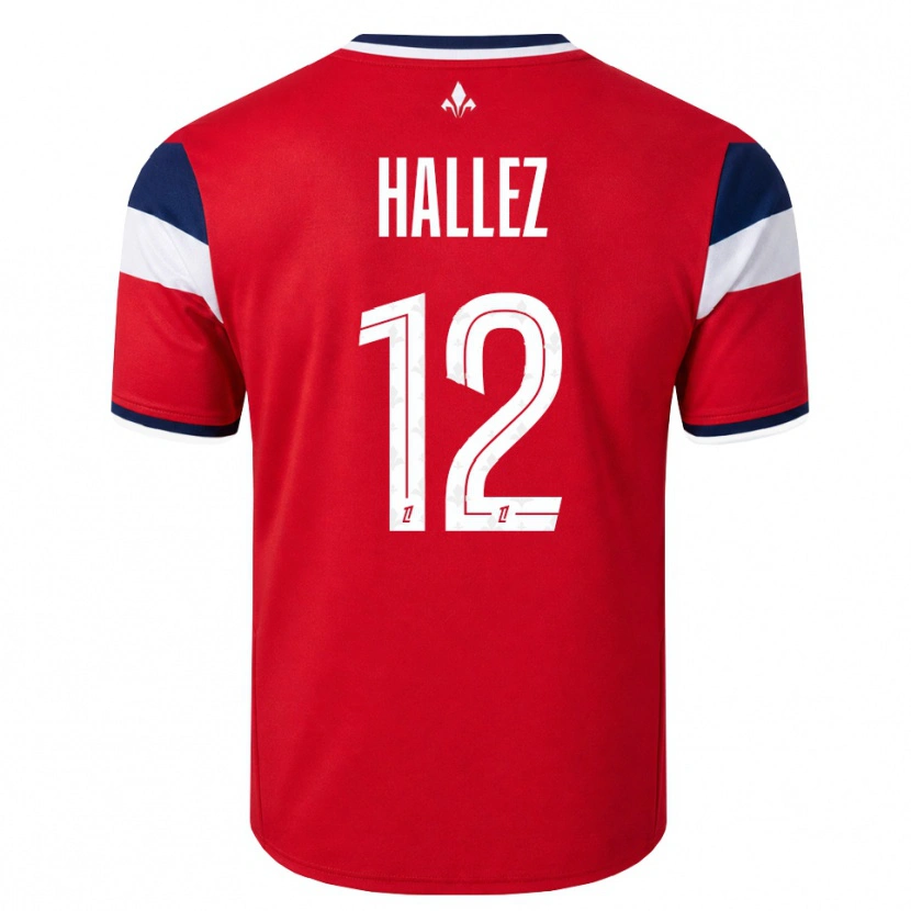 Danxen Herren Alexis Hallez #12 Rot Weiß Königsblau Heimtrikot Trikot 2026/27 T-Shirt Österreich