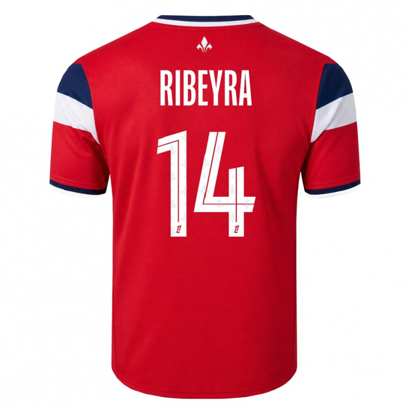 Danxen Herren Anaïs Ribeyra #14 Rot Weiß Königsblau Heimtrikot Trikot 2026/27 T-Shirt Österreich
