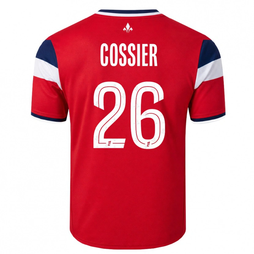 Danxen Herren Isaac Cossier #26 Rot Weiß Königsblau Heimtrikot Trikot 2026/27 T-Shirt Österreich