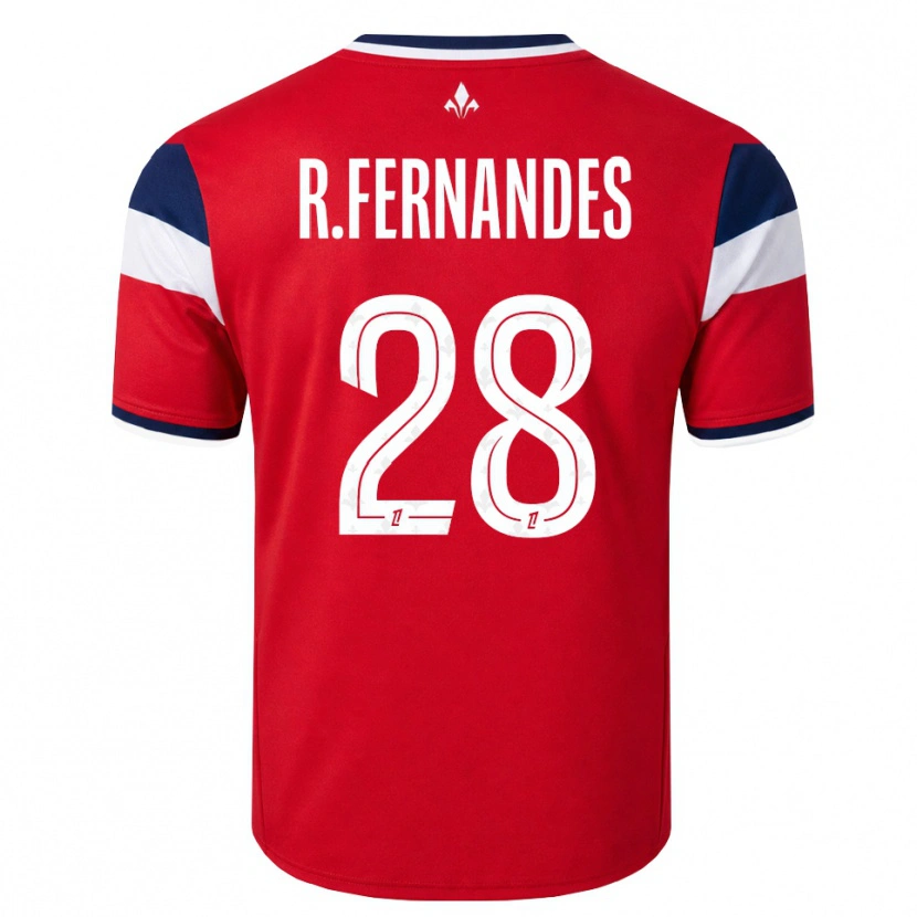 Danxen Herren Rafael Fernandes #28 Rot Weiß Königsblau Heimtrikot Trikot 2026/27 T-Shirt Österreich