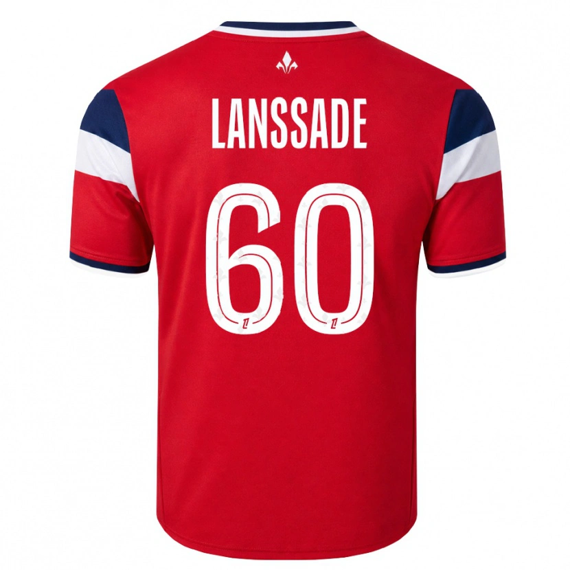 Danxen Herren Zadig Lanssade #60 Rot Weiß Königsblau Heimtrikot Trikot 2026/27 T-Shirt Österreich