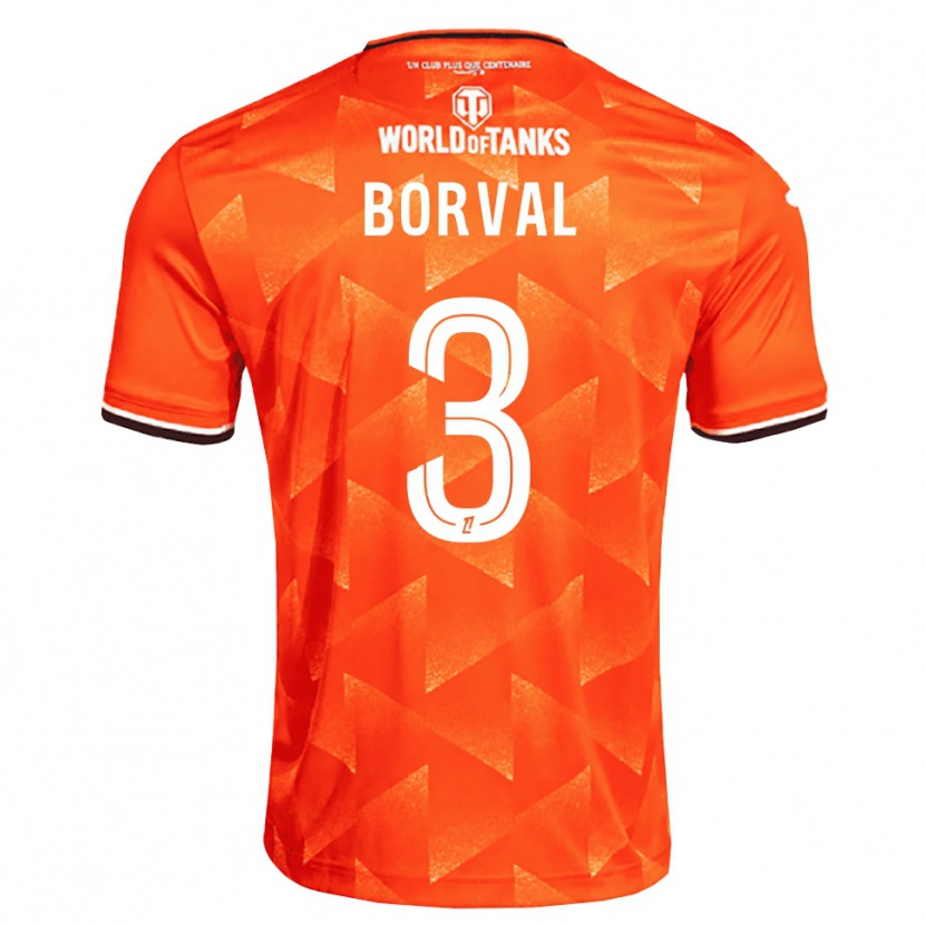Danxen Herren Cyril Borval #3 Orange Weiß Schwarz Heimtrikot Trikot 2026/27 T-Shirt Österreich