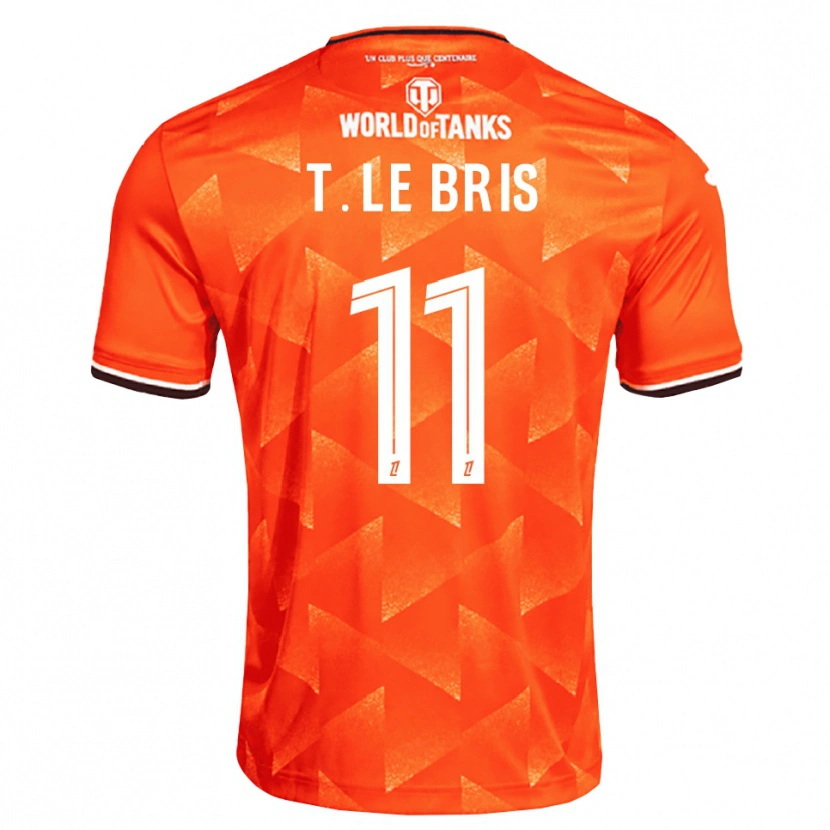 Danxen Herren Théo Le Bris #11 Orange Weiß Schwarz Heimtrikot Trikot 2026/27 T-Shirt Österreich