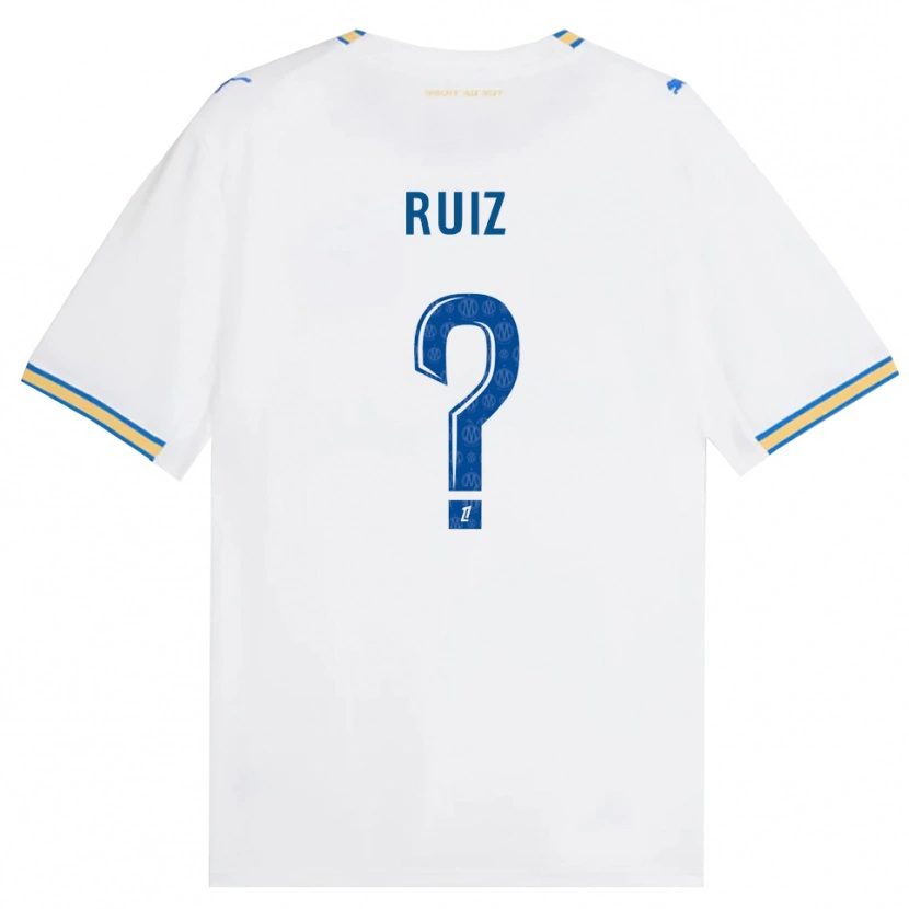 Danxen Herren Pedro Ruiz #0 Dodgerblau Weiß Heimtrikot Trikot 2026/27 T-Shirt Österreich