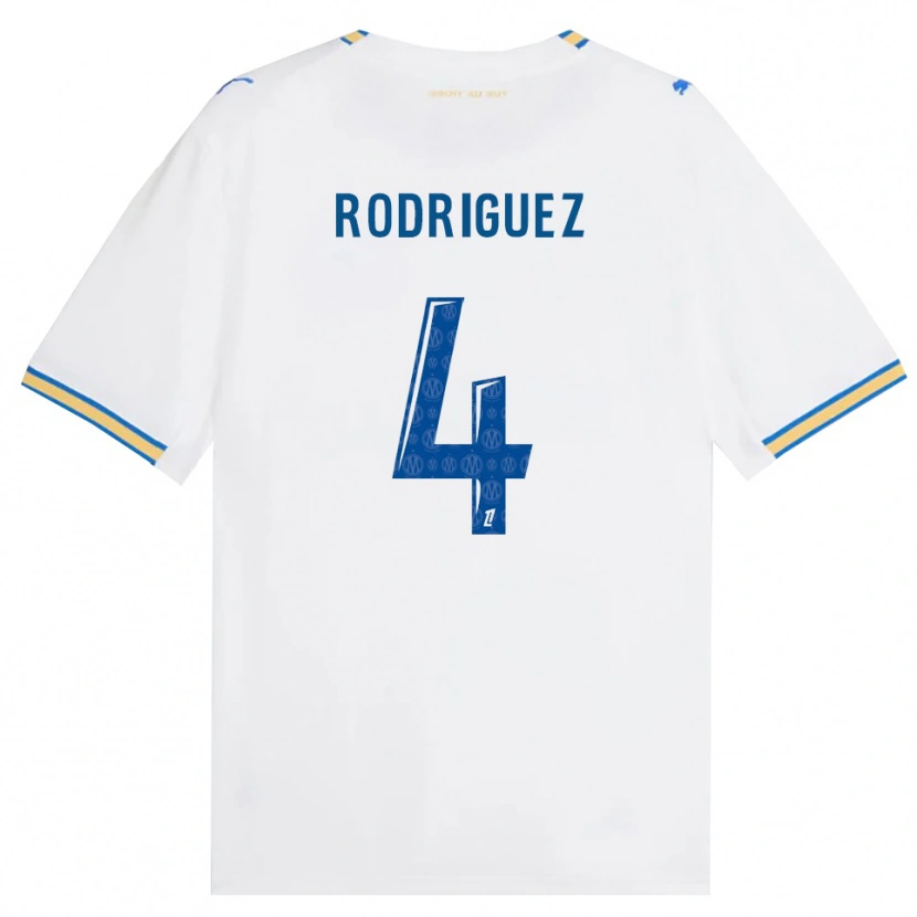 Danxen Herren Ruben Rodriguez #4 Dodgerblau Weiß Heimtrikot Trikot 2026/27 T-Shirt Österreich