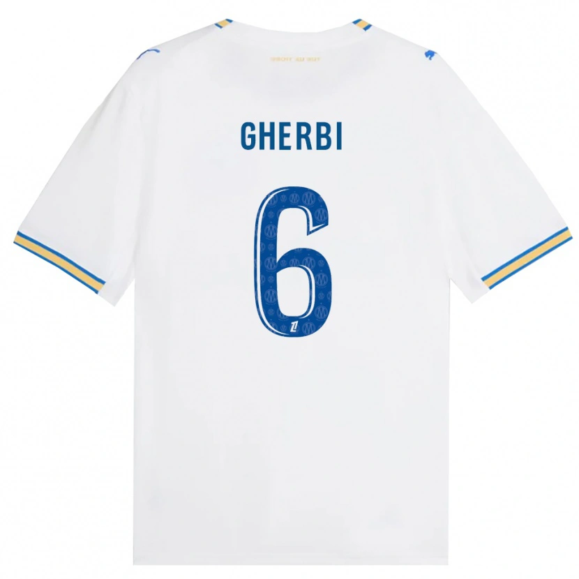 Danxen Herren Candice Gherbi #6 Dodgerblau Weiß Heimtrikot Trikot 2026/27 T-Shirt Österreich