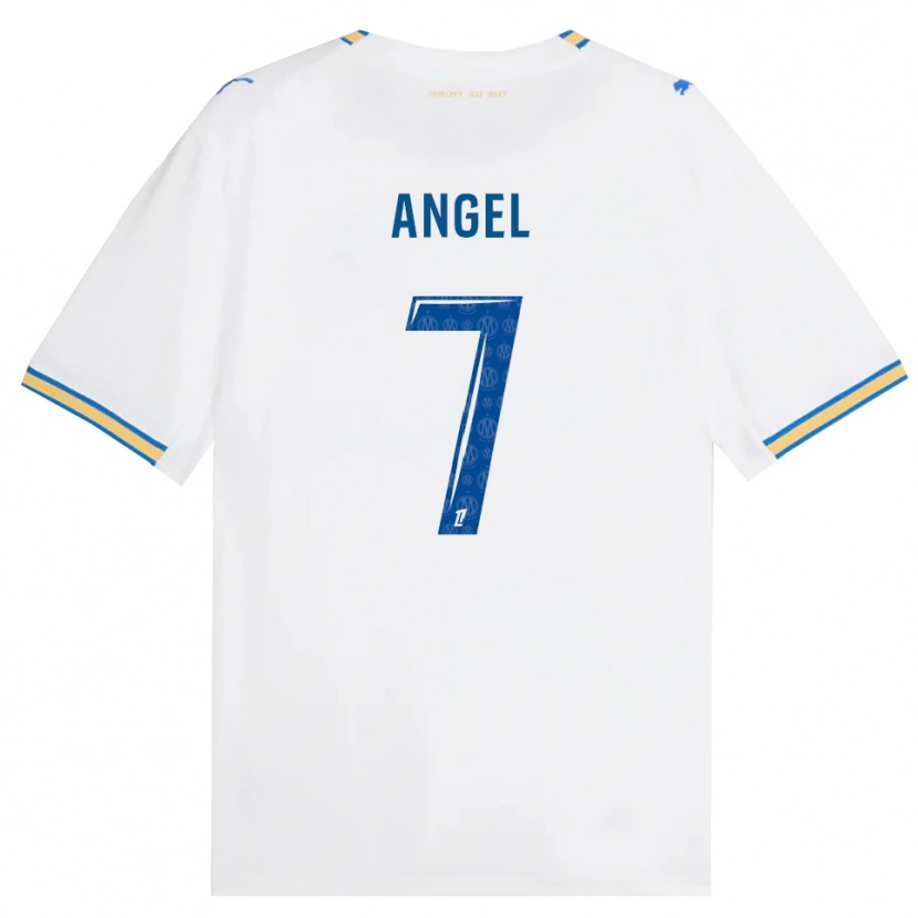 Danxen Herren Angel Gomes #7 Dodgerblau Weiß Heimtrikot Trikot 2026/27 T-Shirt Österreich