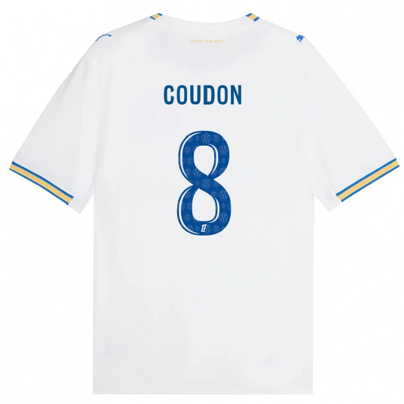 Danxen Herren Marine Coudon #8 Dodgerblau Weiß Heimtrikot Trikot 2026/27 T-Shirt Österreich