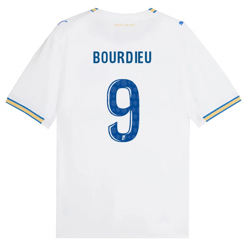 Danxen Herren Mathilde Bourdieu #9 Dodgerblau Weiß Heimtrikot Trikot 2026/27 T-Shirt Österreich