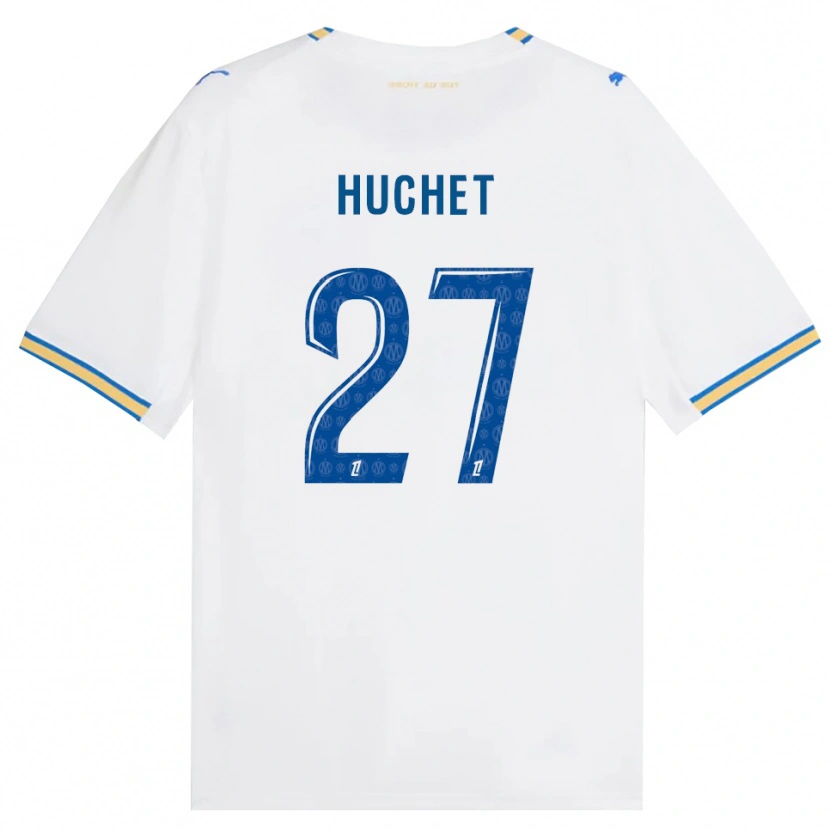 Danxen Herren Sarah Huchet #27 Dodgerblau Weiß Heimtrikot Trikot 2026/27 T-Shirt Österreich