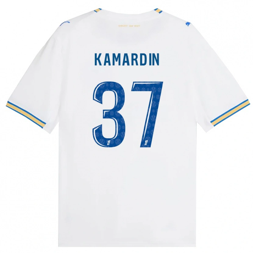 Danxen Herren Aaron Kamardin #37 Dodgerblau Weiß Heimtrikot Trikot 2026/27 T-Shirt Österreich