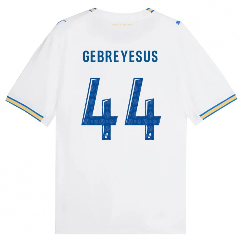 Danxen Herren Esey Gebreyesus #44 Dodgerblau Weiß Heimtrikot Trikot 2026/27 T-Shirt Österreich