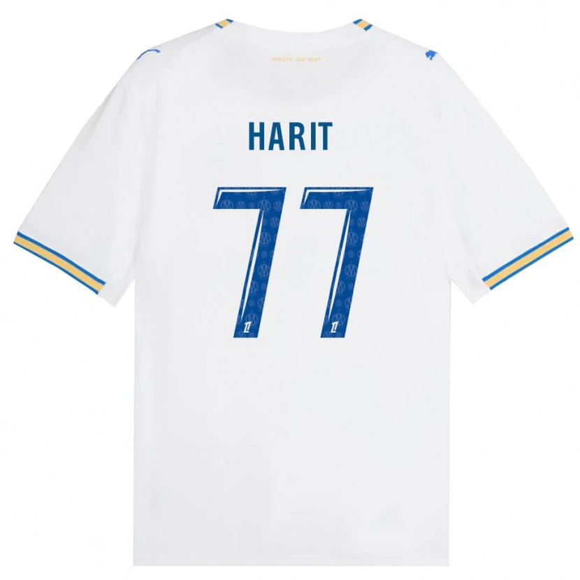 Danxen Herren Amine Harit #77 Dodgerblau Weiß Heimtrikot Trikot 2026/27 T-Shirt Österreich